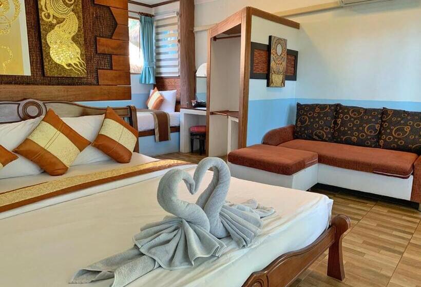 コンフォートトリプルルーム, Dd Hut Koh Tao