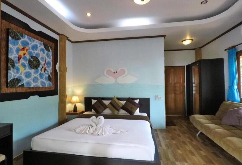 バルコニー付きスタンダードルーム, Dd Hut Koh Tao