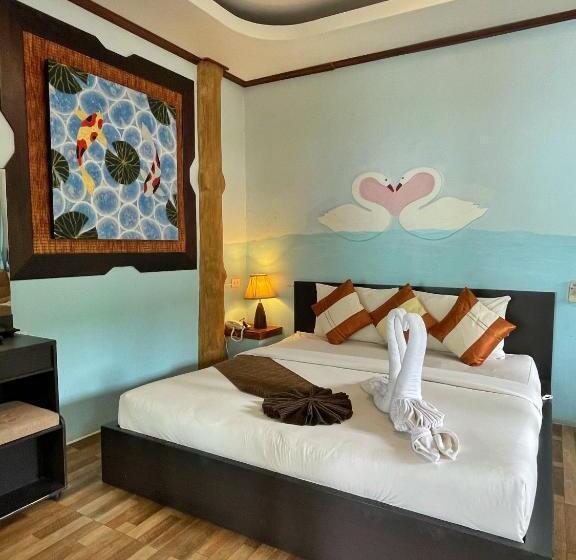 バルコニー付きスタンダードルーム, Dd Hut Koh Tao