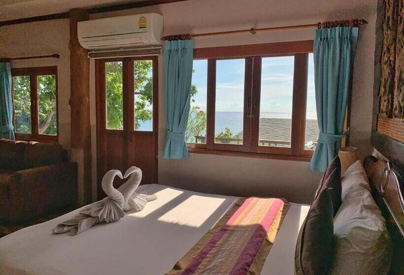 景色の見えるスタンダード4人部屋, Dd Hut Koh Tao