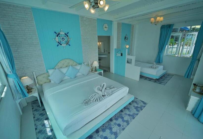 Triple Room Sea View, Dd Hut Koh Tao