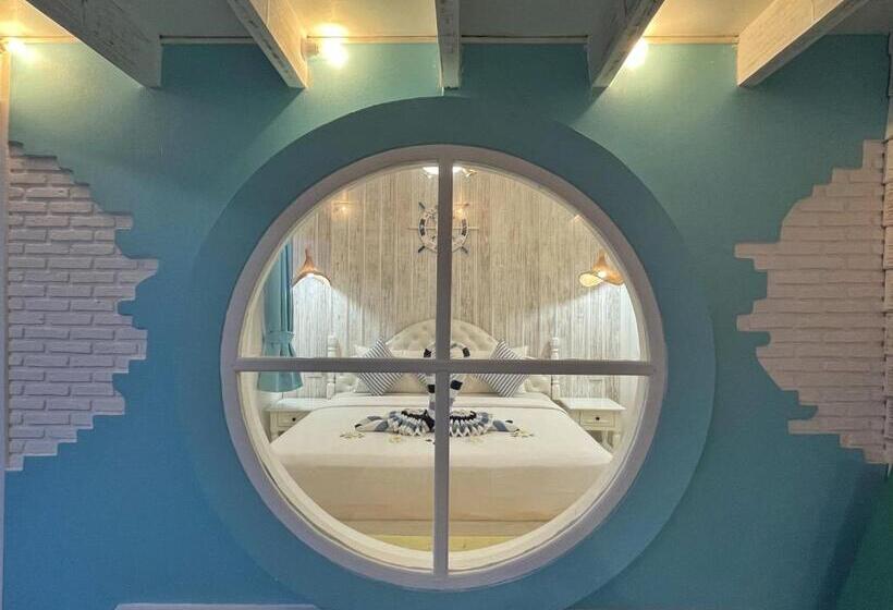 デラックスの4人部屋, Dd Hut Koh Tao