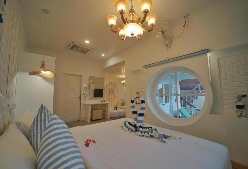 デラックスの4人部屋, Dd Hut Koh Tao