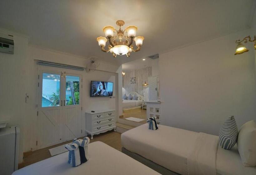 デラックスの4人部屋, Dd Hut Koh Tao