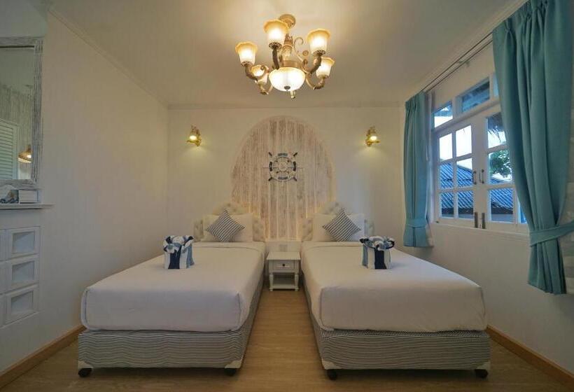 デラックスの4人部屋, Dd Hut Koh Tao