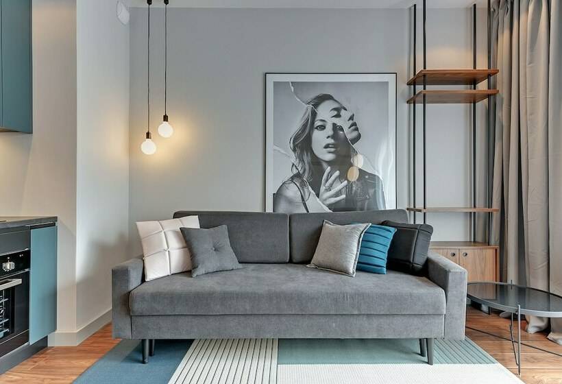 带1个卧室的豪华公寓, Apartinfo Island Apartments