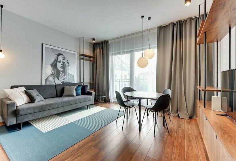 침실 1개 디럭스 아파트, Apartinfo Island Apartments