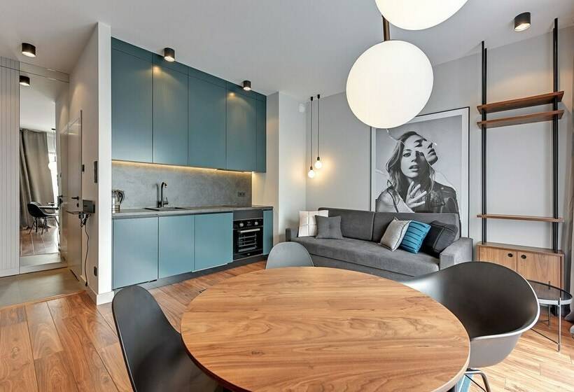 带1个卧室的豪华公寓, Apartinfo Island Apartments