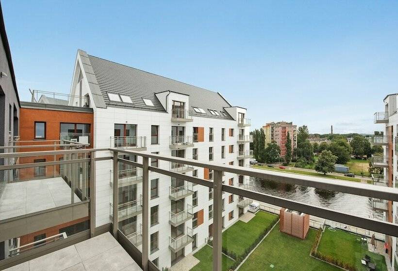 침실 1개 디럭스 아파트, Apartinfo Island Apartments