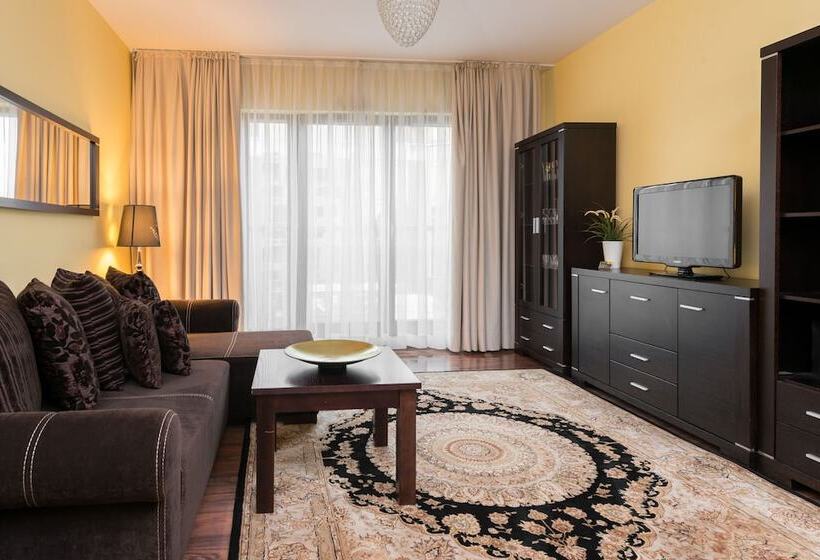 Апартаменты Deluxe 1 Спальня, Apartinfo Waterlane Apartments