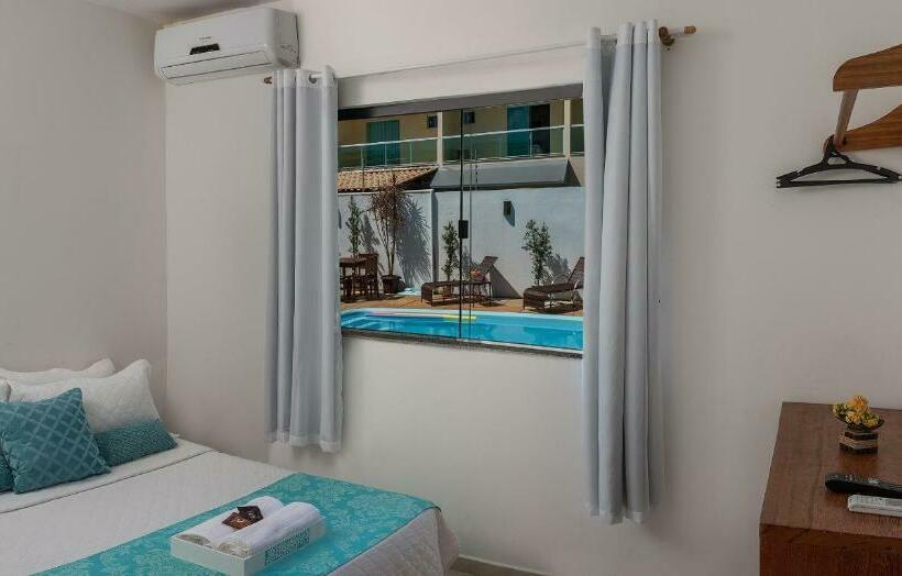 شقة غرفة واحدة مطلة على حمام السباحة, Pousada Lua E Mar