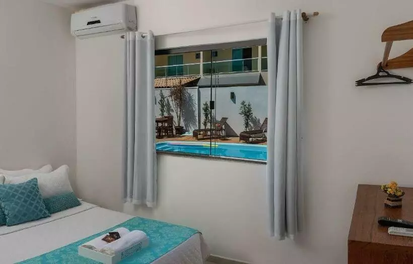 1 Schlafzimmer Apartment Poolblick, Pousada Lua E Mar