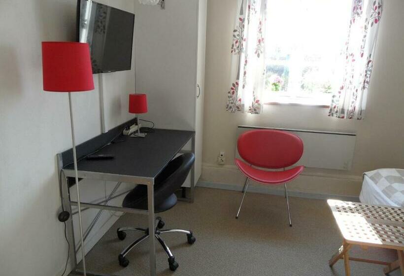 غرفة قياسية حمام مشترك, Motel Herning