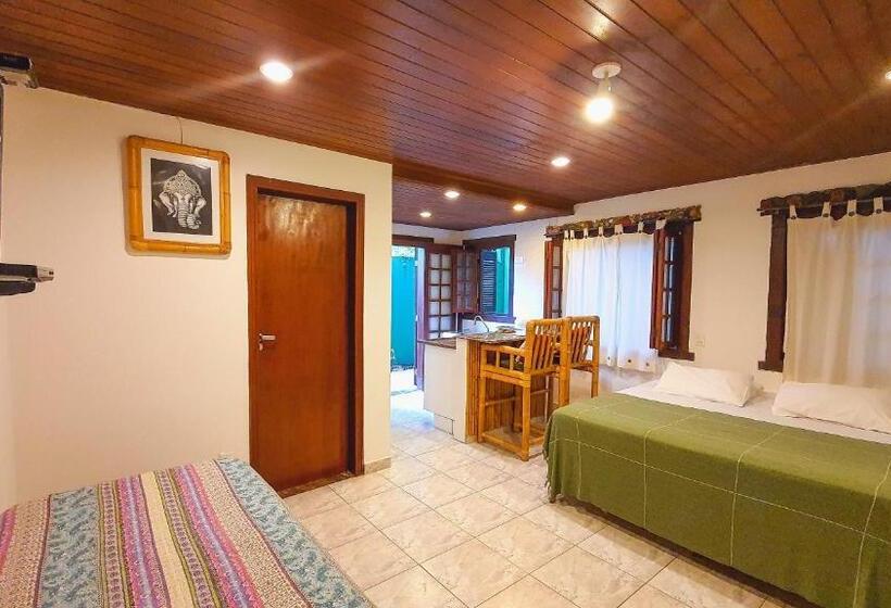 バルコニー付きスタンダードトリプルルーム, Pousada Pura Vida Maresias