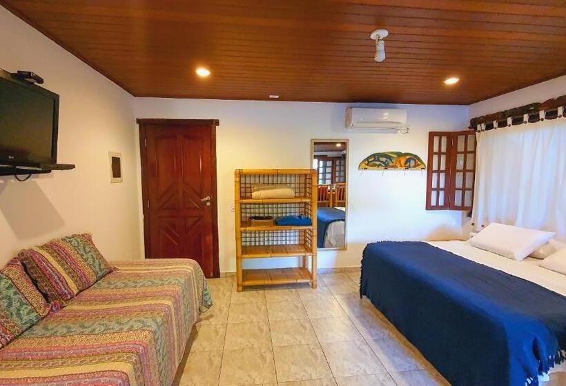 バルコニー付きスタンダードトリプルルーム, Pousada Pura Vida Maresias