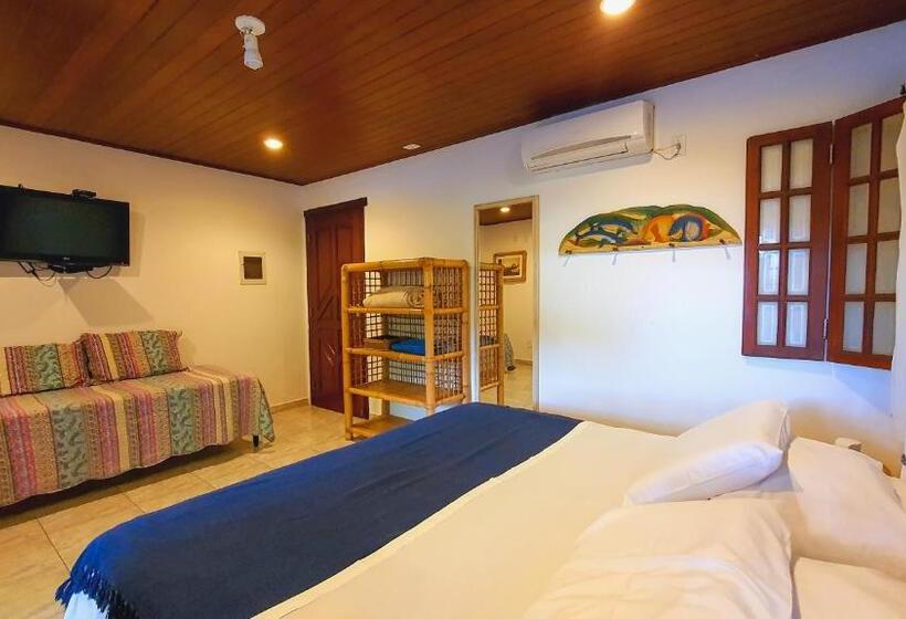 バルコニー付きスタンダードトリプルルーム, Pousada Pura Vida Maresias