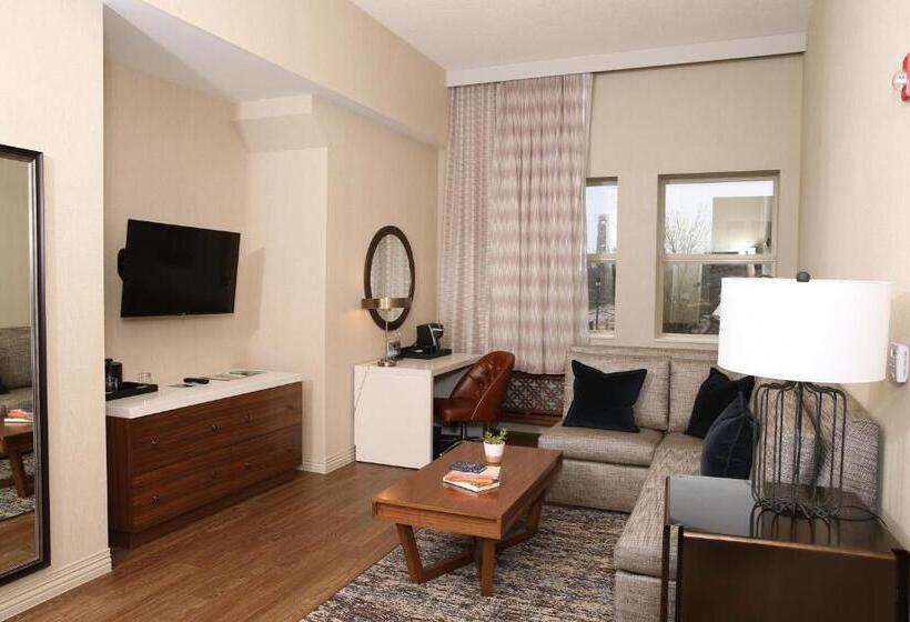 ダブルベッドスタンダードルーム, Indigo Naperville Riverwalk, An Ihg