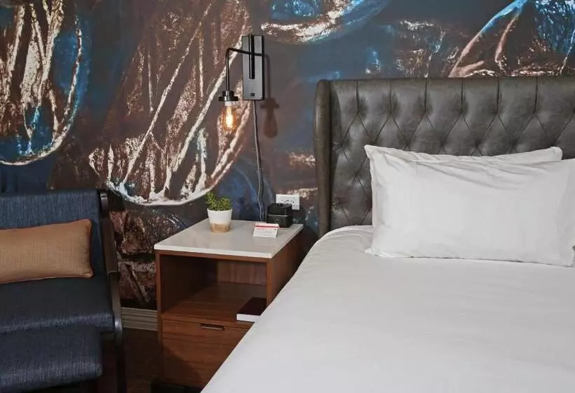 ダブルベッドスタンダードルーム, Indigo Naperville Riverwalk, An Ihg