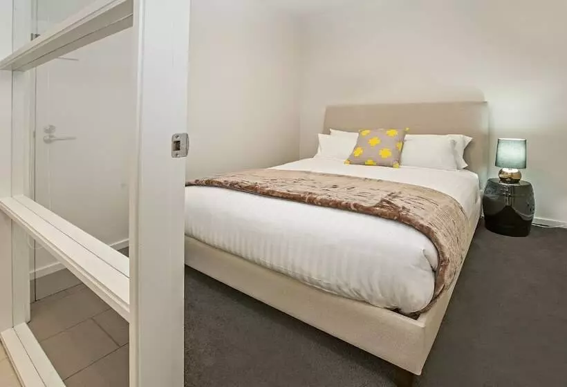 バルコニー付２ベッドルームアパートメント, Melbourne Holiday Apartments Flinders Wharf