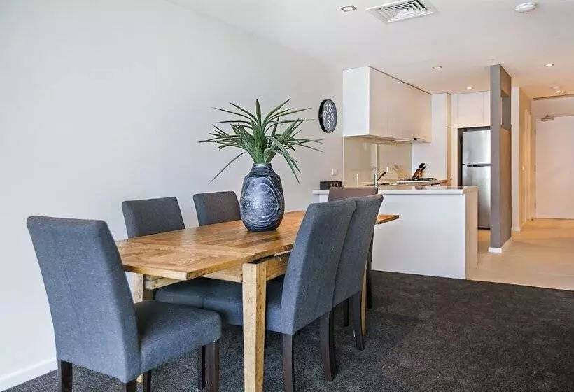 バルコニー付２ベッドルームアパートメント, Melbourne Holiday Apartments Flinders Wharf