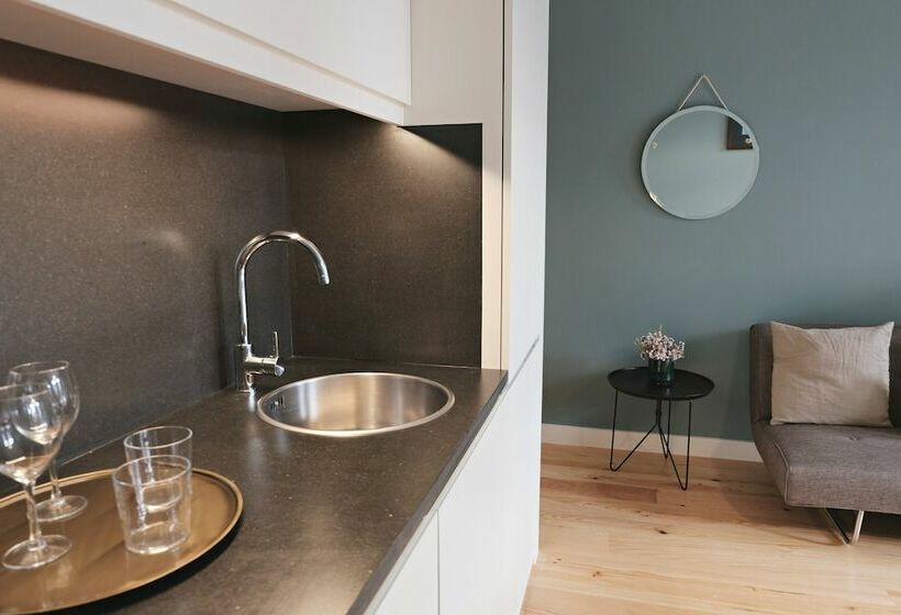 آپارتمان دوبلکس 1 خوابه, Aparthotel Oporto Alves Da Veiga