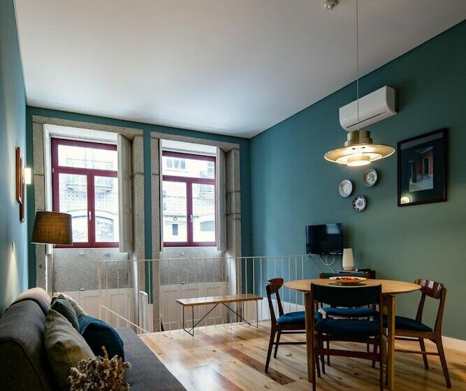 آپارتمان دوبلکس 1 خوابه, Aparthotel Oporto Alves Da Veiga