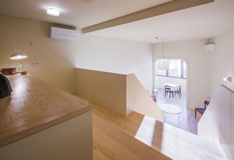 استودیو استاندارد با چشمانداز استخر, Aparthotel Oporto Alves Da Veiga