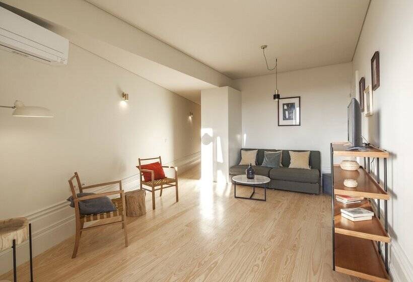 آپارتمان 1 خوابه با چشمانداز استخر, Aparthotel Oporto Alves Da Veiga