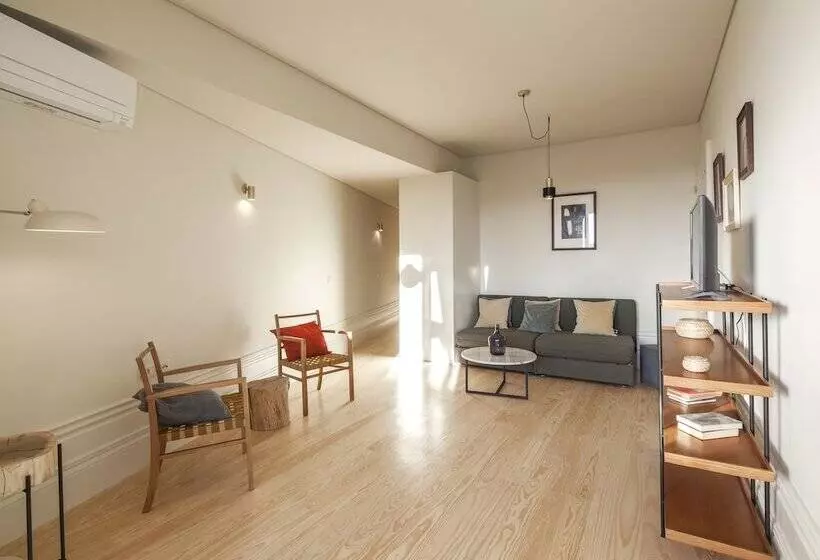 آپارتمان 1 خوابه با چشم‌انداز استخر, Aparthotel Oporto Alves Da Veiga