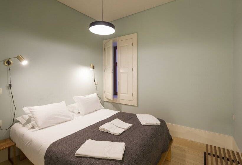 آپارتمان 1 خوابه با چشمانداز استخر, Aparthotel Oporto Alves Da Veiga