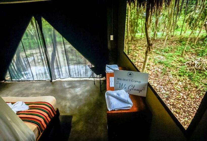 اتاق استاندارد با چشمانداز باغ, Akumal Natura Glamping