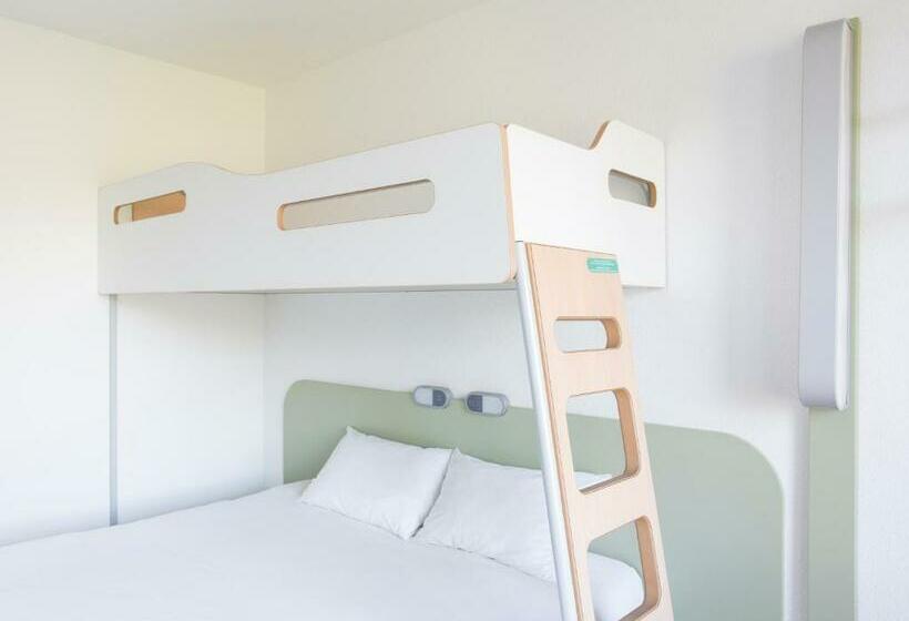 חדר סטנדרט עם מיטת קומתיים, Ibis Budget Pau Lescar