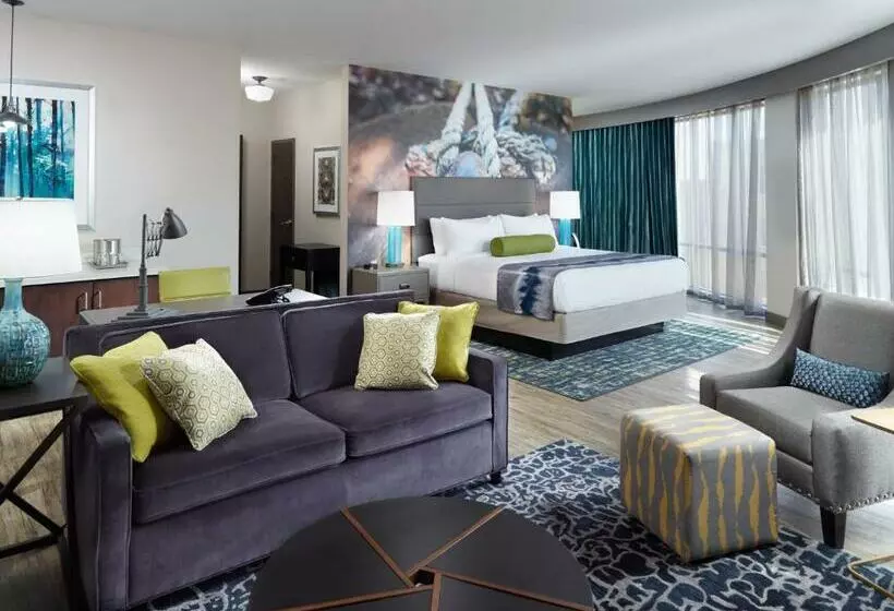 キングサイズベッドのエクゼクティブルーム, Indigo Tuscaloosa Downtown, An Ihg