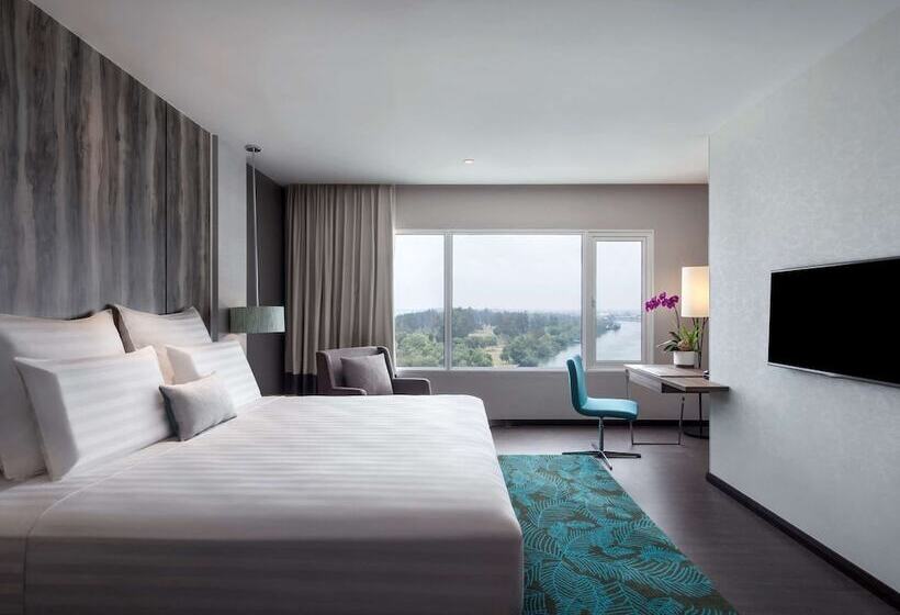 オーシャンビューデラックスルーム, Pullman Miri Waterfront