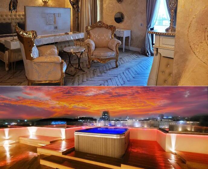 キングサイズベッドのスイートルーム, Terrace Suites Iasi