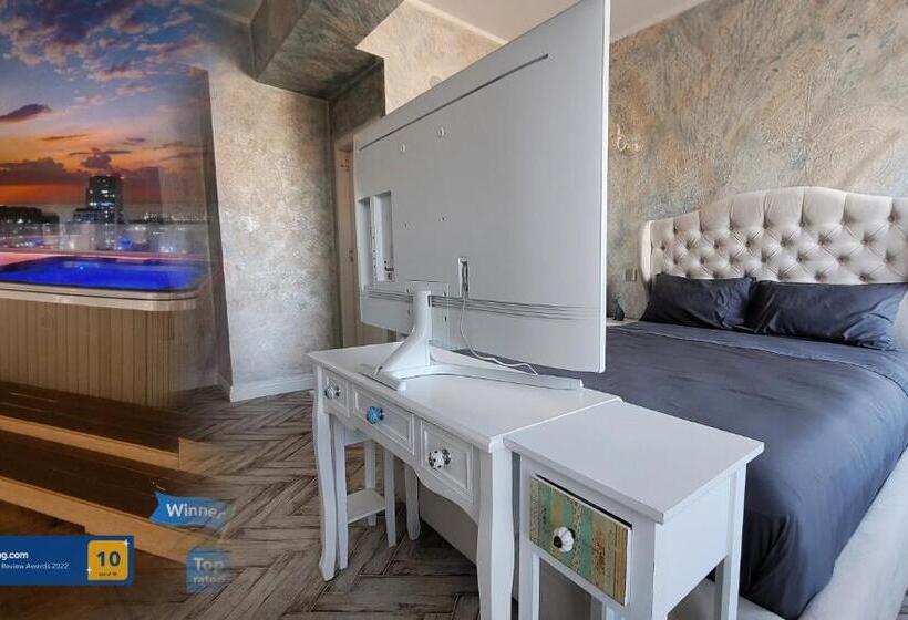 اتاق استاندارد با تخت بزرگ, Terrace Suites Iasi