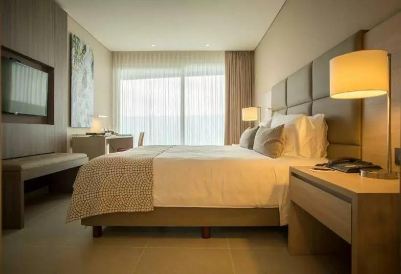 キングサイズベッドのスタンダードルーム, Estelar Cartagena De Indias Hotel Y Centro De Convenciones