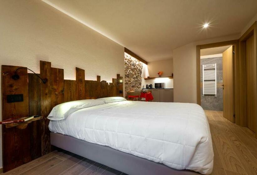 غرفة قياسية مطلة على الجبل, Eco Dimora Baltea   Affittacamere Al Verde Villaggio Di Rumiod