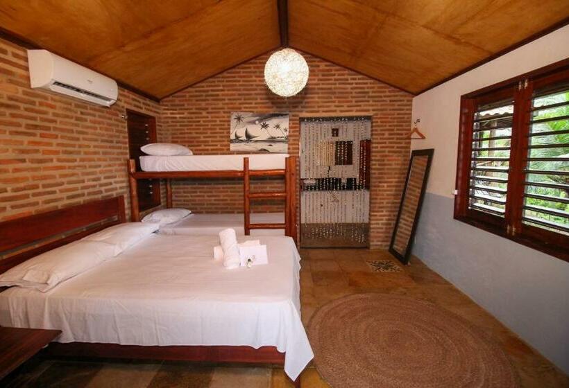 חדר סטנדרט לארבעה, Pousada Palm Beach Praia De Caetanos