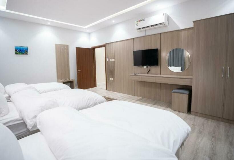 شقة غرفتين, البرج الازرق شقق فندقية Alburj Alazraq