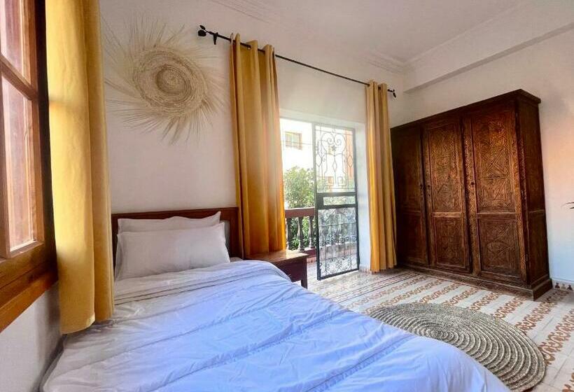 חדר סטנדרט עם מרפסת, Darna Surf House Morocco