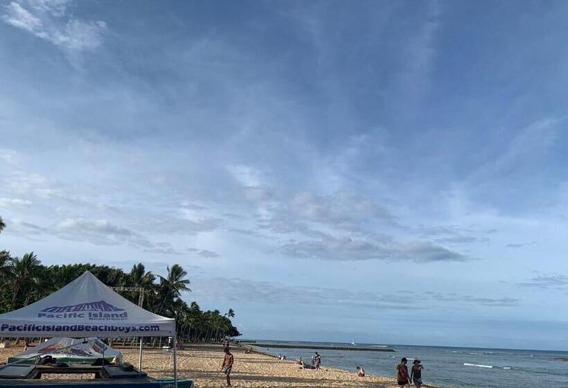 آپارتمان 1 خوابه با چشم‌انداز, Waikiki Banyan Pool Free Parking Free Wi Fi One Br