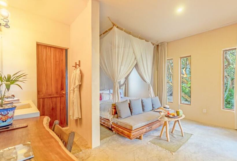 小型套房带海景, Ahau Tulum