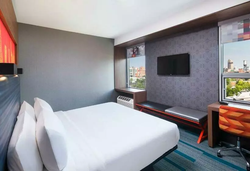 キングサイズベッドのスタンダードルーム, Aloft Syracuse Inner Harbor