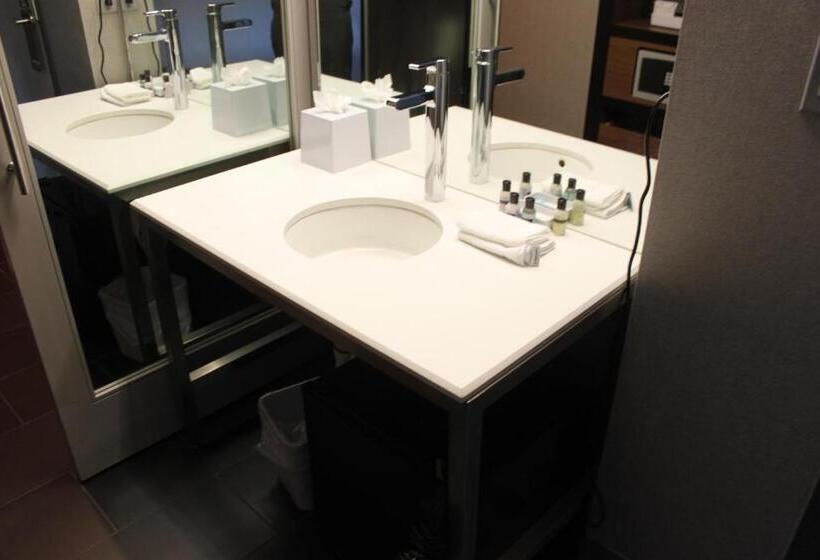 Номер Стандарт Кровать Кинг Адаптированный для Инвалидов, Aloft Syracuse Inner Harbor