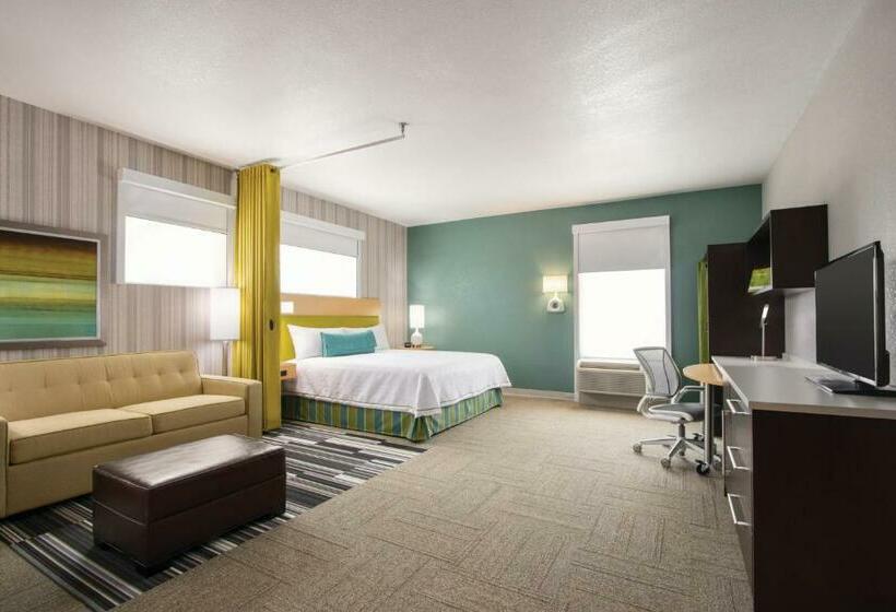 סטודיו סטנדרט, מיטה זוגית, Home2 Suites By Hilton Houston Stafford