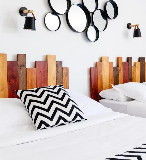 スタンダード４人部屋, Hôtel Les Volets Rouges  Cassis