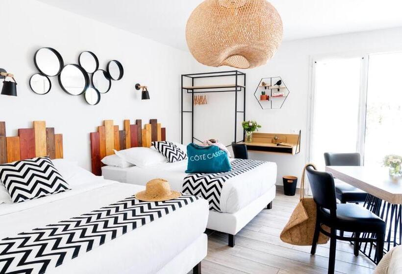 ファミリールーム, Hôtel Les Volets Rouges  Cassis