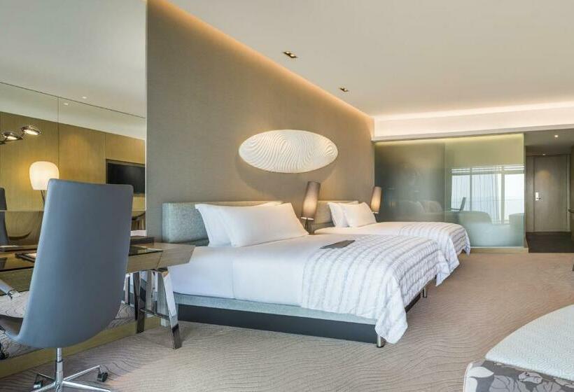 غرفة كلوب مطلة على البحر, Le Meridien Qingdao West Coast