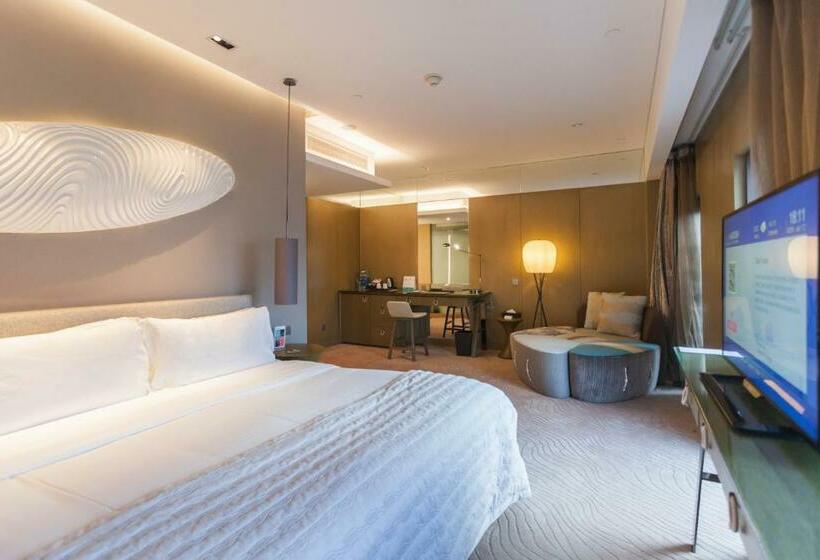 غرفة كلوب سرير كينج, Le Meridien Qingdao West Coast